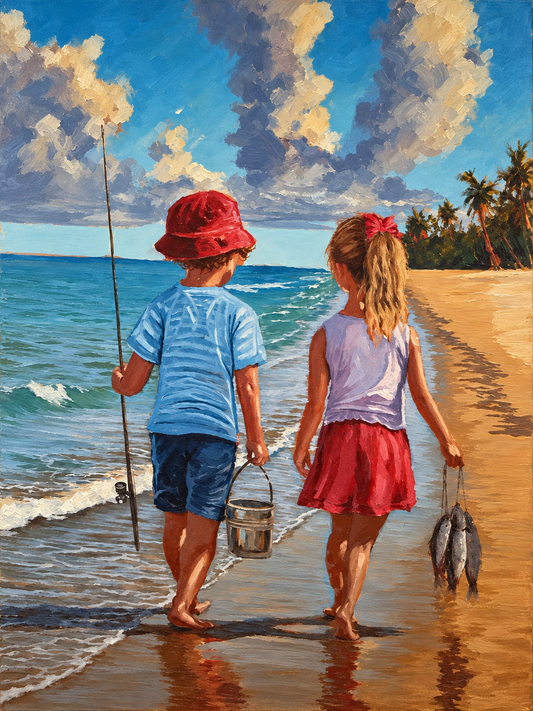 Before The Screens- Giclee Print