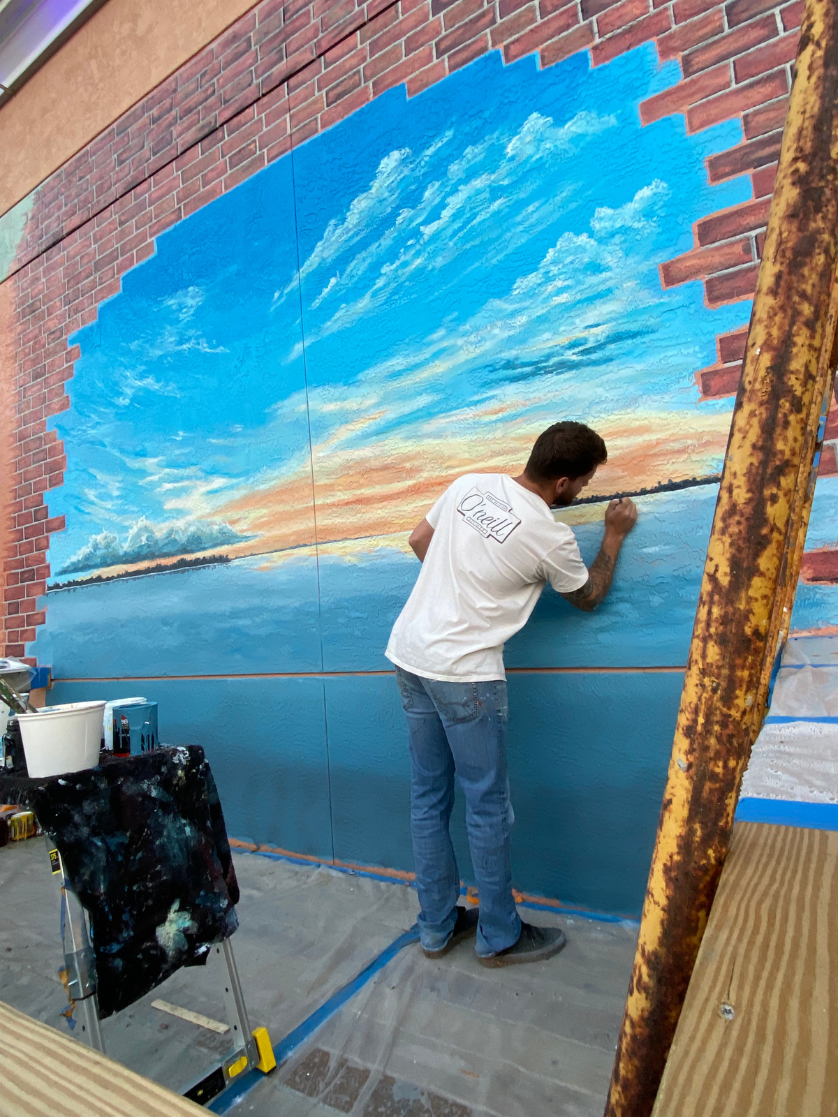 Seven Murals for Mote Science Education Aquarium